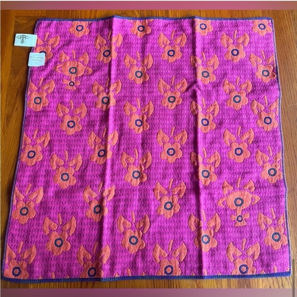 VIVIENNE WESTWOOD Cotton Handkerchief Reversible Orb Floral Design - Picture 7 of 7